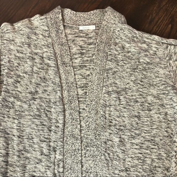 SIZE 2x Reitmans Heathered Grey Open Front cardigan - Picture 2 of 10